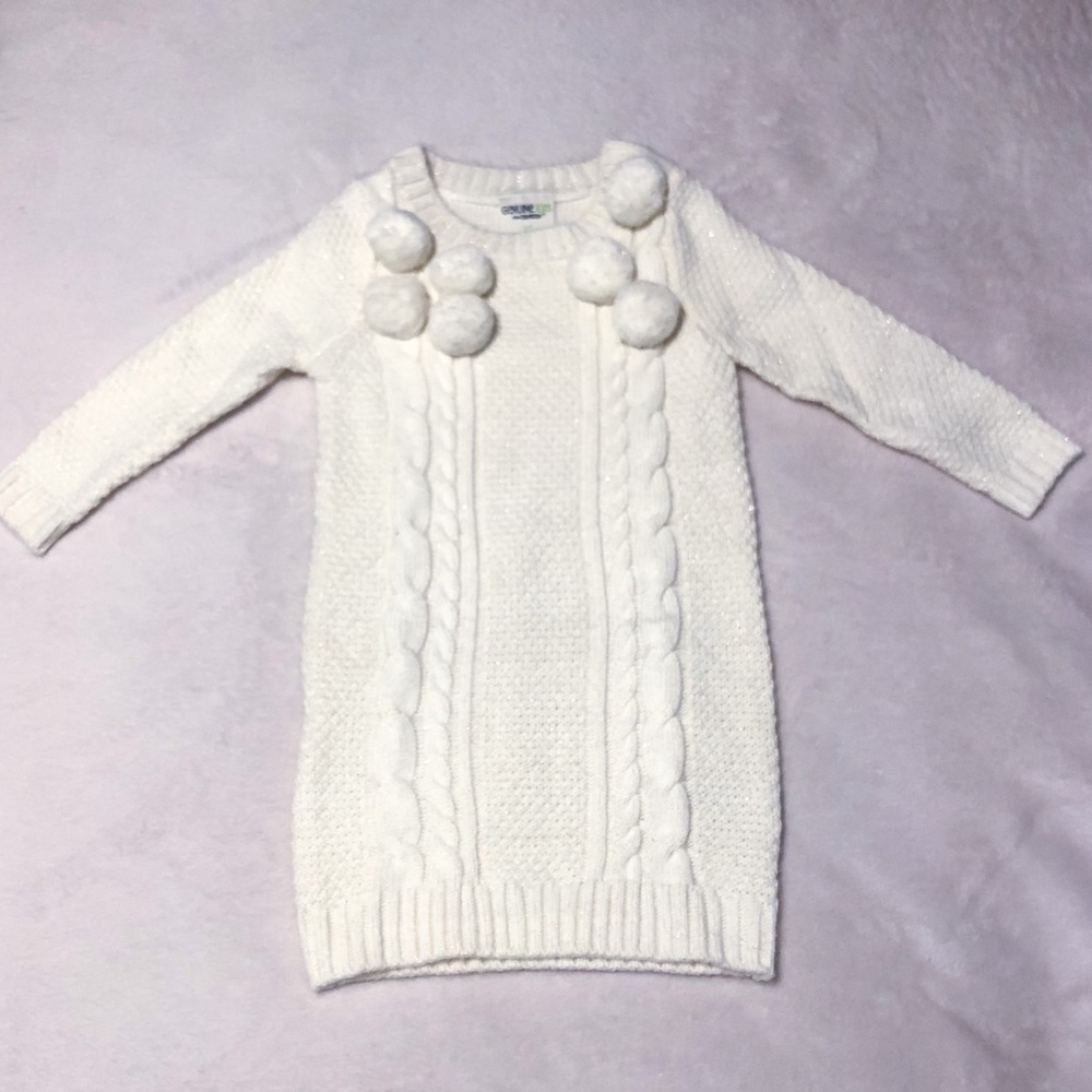Girls Cable-knit Sweater Dress - Oshkosh